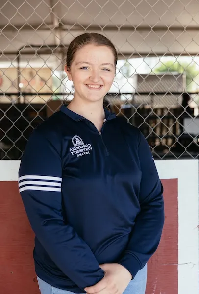 Laura Volunteering at Tanaka Farms